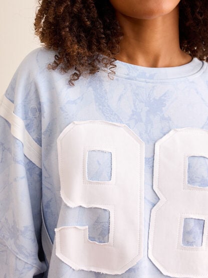 90 Blue Camo Pullover - TULLABEE