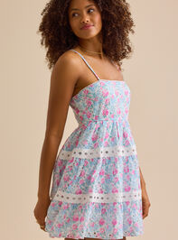 Meadow Mini Dress Detail 4 - TULLABEE