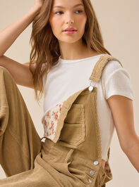 Danielle Corduroy Overalls Detail 4 - TULLABEE