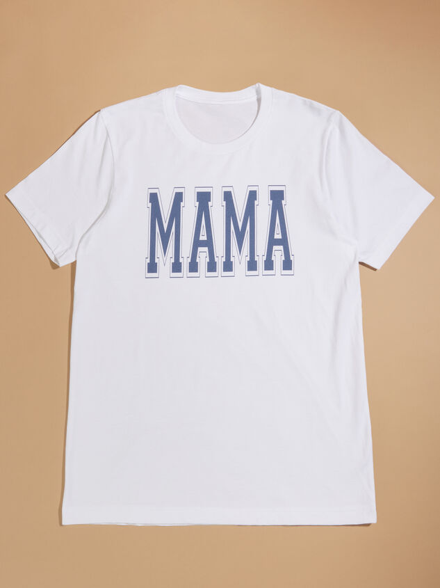 Mama Graphic Tee Detail 2 - TULLABEE