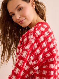 Weekender Gingham Pullover Detail 5 - TULLABEE