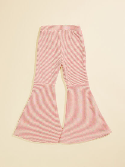 Britney Toddler Ribbed Flares - TULLABEE