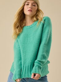 Laurel Raglan Sweater Detail 2 - TULLABEE