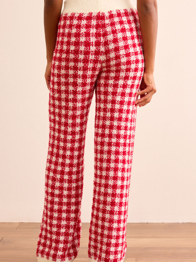 Teddy Gingham Pant Detail 6 - TULLABEE