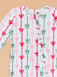 Merry & Bright Ruffle Footie Detail 2 - TULLABEE