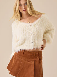 Tia Fuzzy Cardigan - TULLABEE