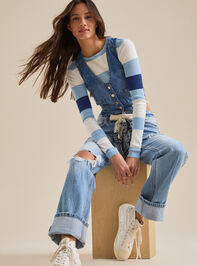 Harlee Denim Vest Detail 2 - TULLABEE