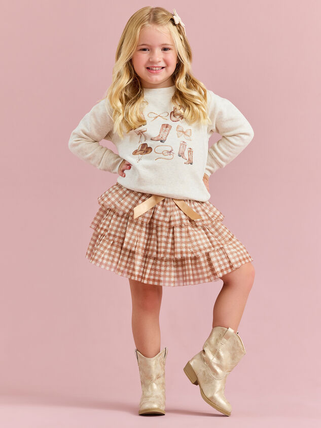 Gigi Gingham Bow Tutu - TULLABEE