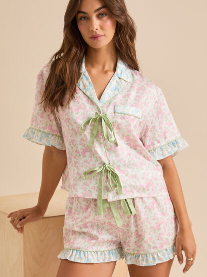Zella Floral Sleep Shorts - TULLABEE