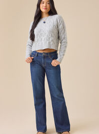 Jane Cable Sweater Detail 3 - TULLABEE