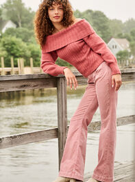Rose High Rise Corduroy Flare - TULLABEE