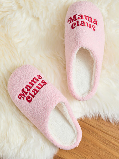 Mama Claus Slippers - TULLABEE
