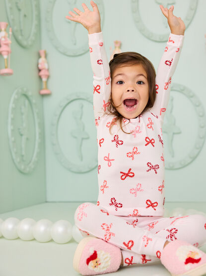 Candy Cane Babe Lounge Set - TULLABEE