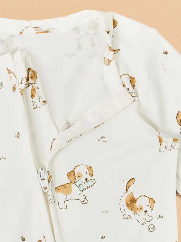 Explore Puppies Footie Detail 3 - TULLABEE