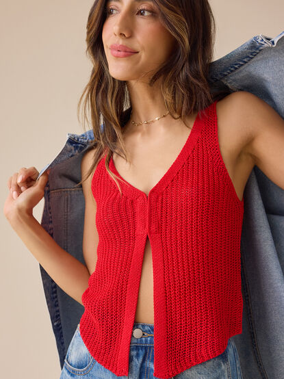 Ariel Knit Vest - TULLABEE