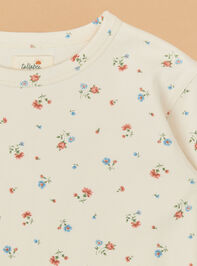 Cove Floral Long Sleeve Detail 3 - TULLABEE