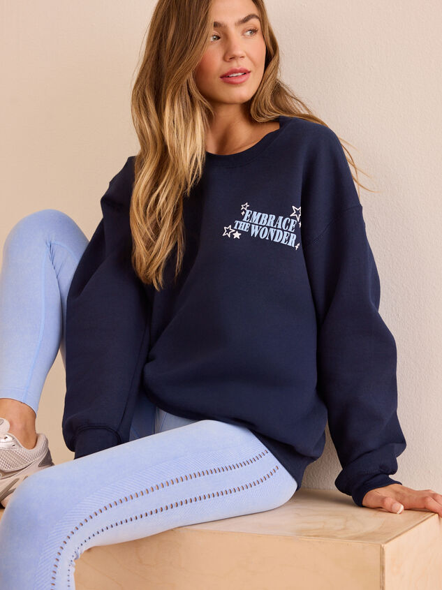 Embrace The Wonder Pullover Detail 3 - TULLABEE