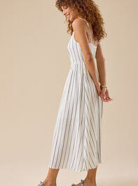 Louisa Striped Maxi Dress Detail 2 - TULLABEE