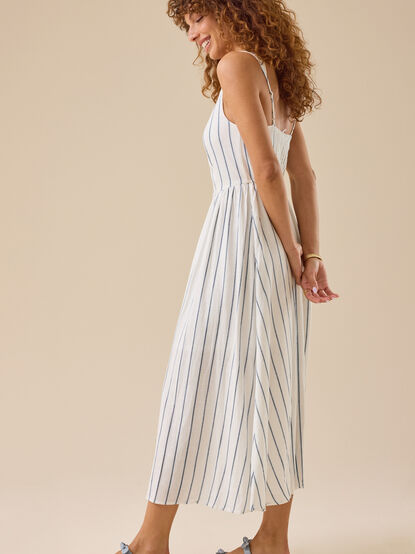 Louisa Striped Maxi Dress - TULLABEE