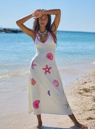 Lani Crochet Maxi Dress Detail 2 - TULLABEE