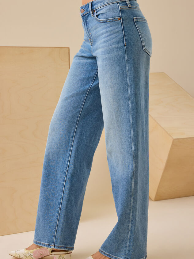 Rowe Straight Leg Jeans Detail 4 - TULLABEE