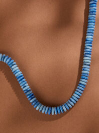 Lila Beaded Necklace Detail 2 - TULLABEE