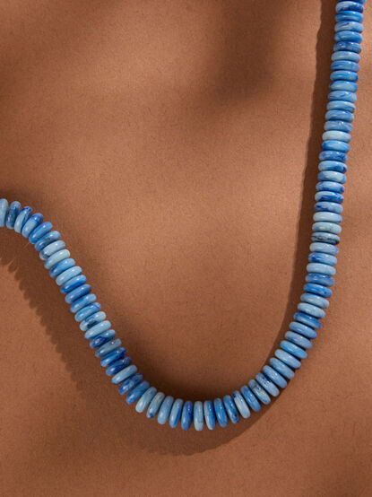 Lila Beaded Necklace - TULLABEE