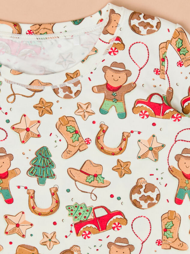 Christmas Cowboy Lounge Set Detail 2 - TULLABEE
