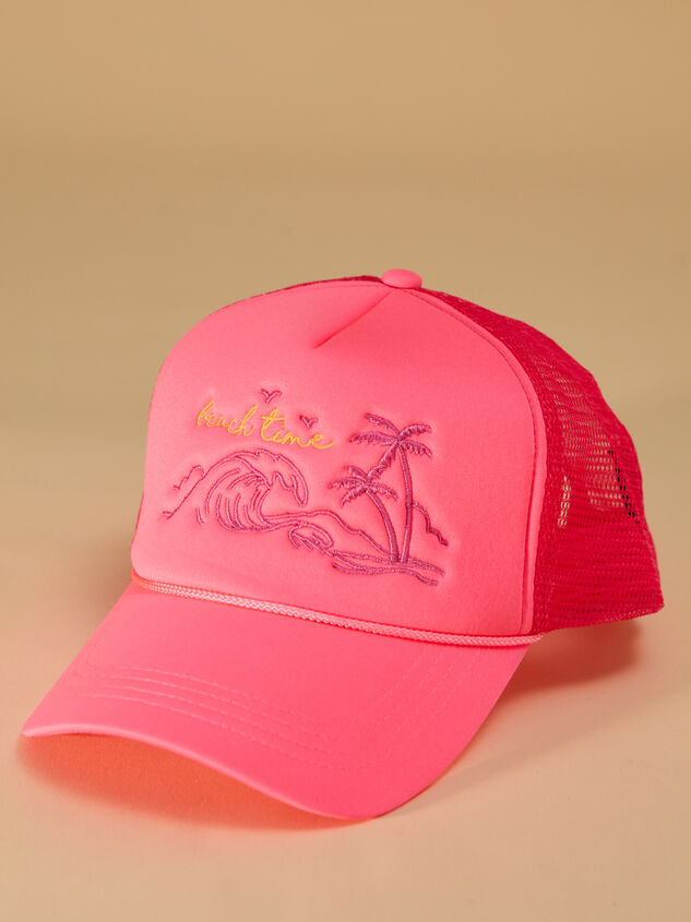Beach Time Trucker Hat - TULLABEE