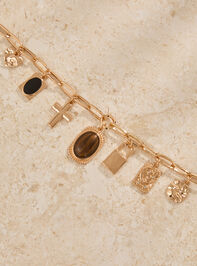 Resin Charm Necklace Detail 2 - TULLABEE