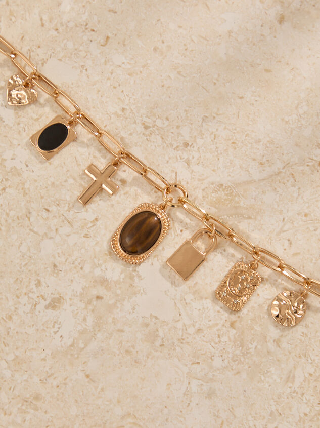 Resin Charm Necklace Detail 2 - TULLABEE