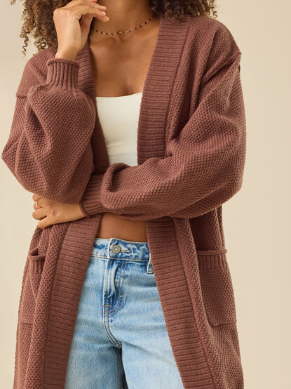 Alaia Textured Duster - TULLABEE