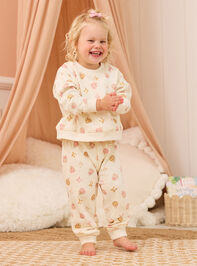 Pumpkin Bow Top and Pants Set - TULLABEE