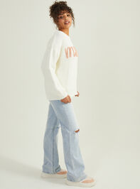 Mama Stitch Sweater Detail 3 - TULLABEE