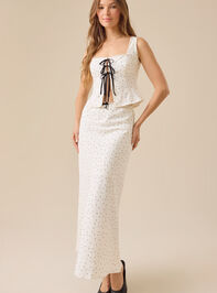 Frankie Polka Dot Midi Skirt - TULLABEE