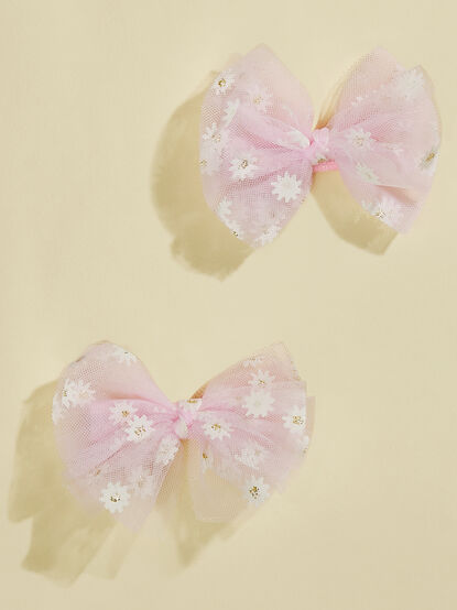 Lilian Daisy Bow Set - TULLABEE