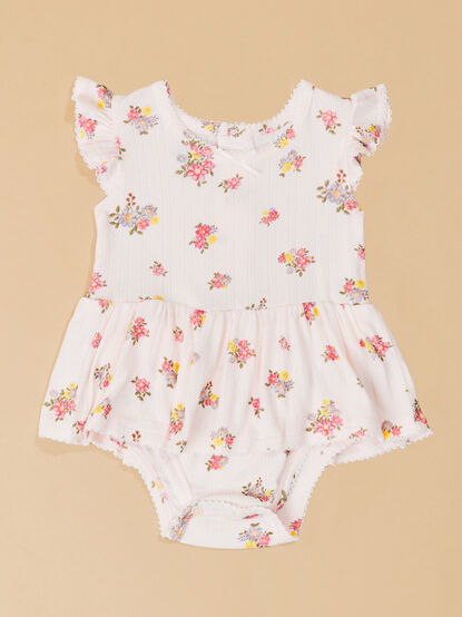 Wynn Pointelle Floral Bubble by Mud Pie - TULLABEE