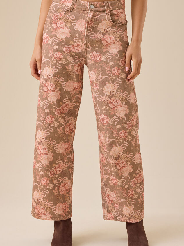 Rayna Straight Leg Pants Detail 3 - TULLABEE