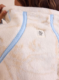 Sprint Camo Sherpa Quarter Zip Detail 5 - TULLABEE