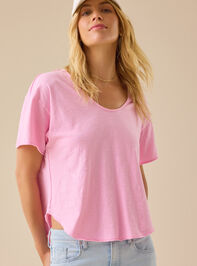 Bailee Basic Tee Detail 2 - TULLABEE