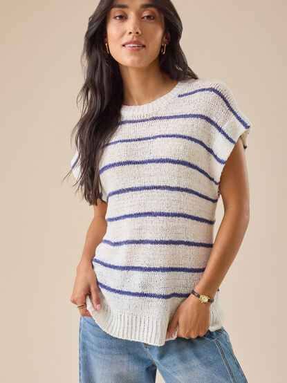 Julia Striped Sweater - TULLABEE
