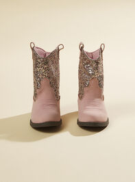 Dakota Glitter Western Boots Detail 2 - TULLABEE
