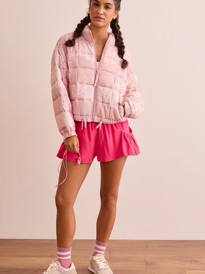 Iced Blossom Patchwork Jacket - TULLABEE