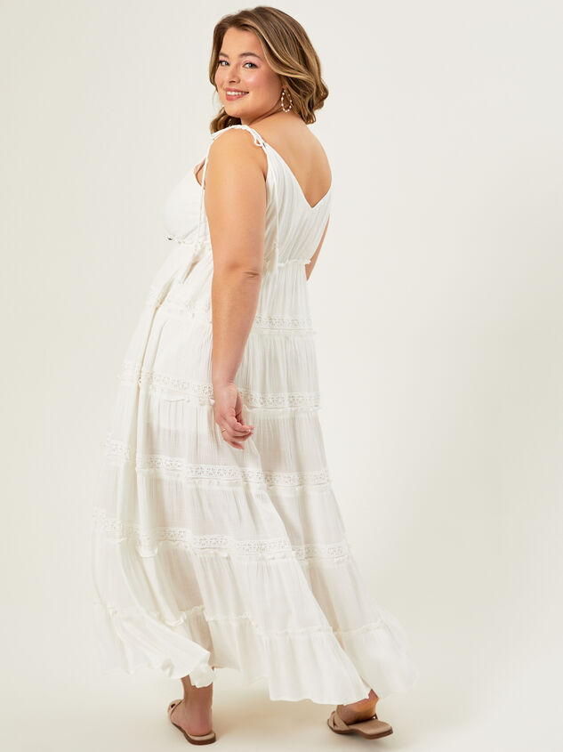 Arlet Tiered Maxi Dress Detail 4 - TULLABEE