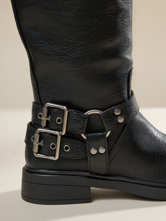 Kaylen Tall Moto Boot by Billini Detail 4 - TULLABEE