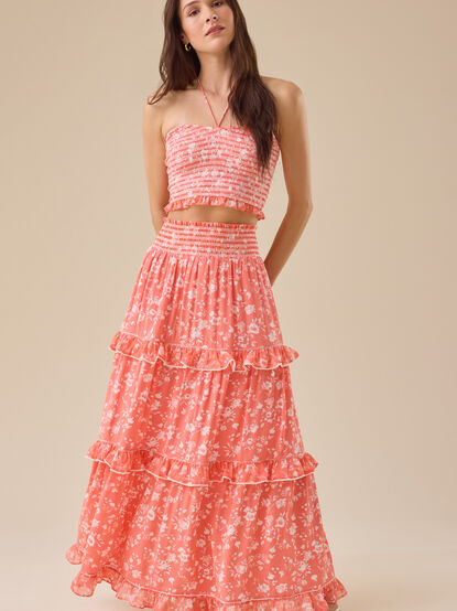 Roan Floral Skirt - TULLABEE