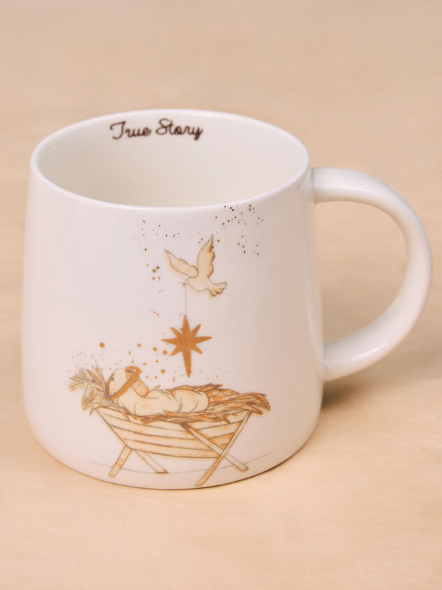 True Story Christmas Mug Detail 3 - TULLABEE