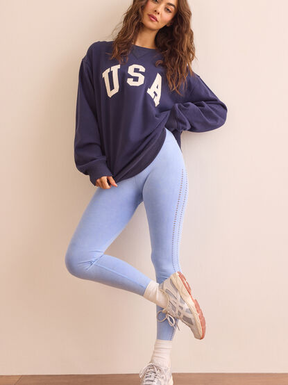USA Embroidered Pullover - TULLABEE