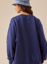 Nashville Oversized Pullover Detail 5 - TULLABEE