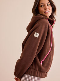 Trackside Fleece Hoodie Detail 4 - TULLABEE